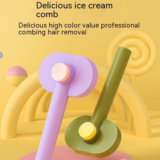 Cat Hair Floating Comb Brush – Pet Grooming & Massage Tool for Cats and Dogs