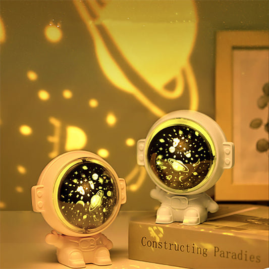 Astronaut Galaxy Star Projector Lamp – Starry Sky Night Light for Kids & Home Decor