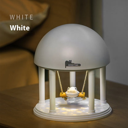 Dream Projector Atmosphere Night Light with Wireless Bluetooth Speaker – Cute Ambient Lamp for Home & Car