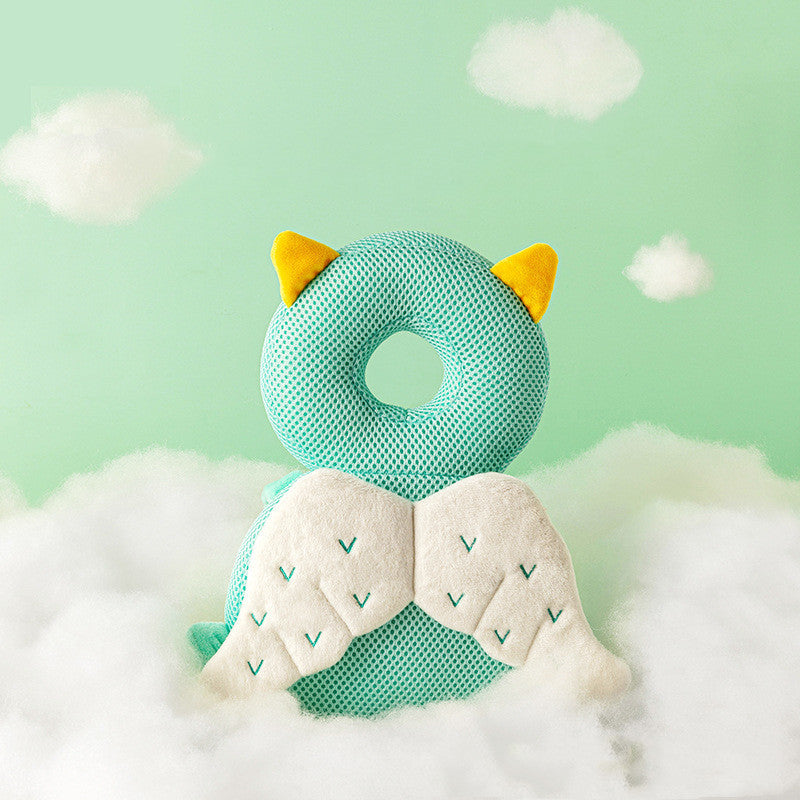 Toddler Breathable Anti-Fall Pillow – Soft Tencel Baby Head Protector Cushion