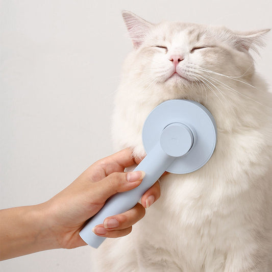 Pet Hair Comb | One-Click Self-Cleaning Brush for Cats & Dogs