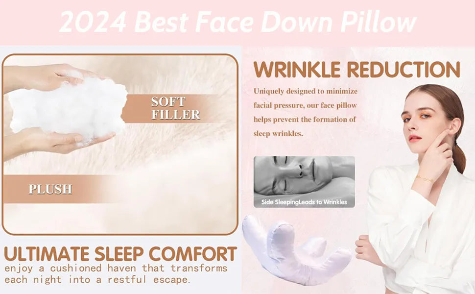 Flawless Face Pillow – Anti-Wrinkle Beauty Pillow for Side Sleepers