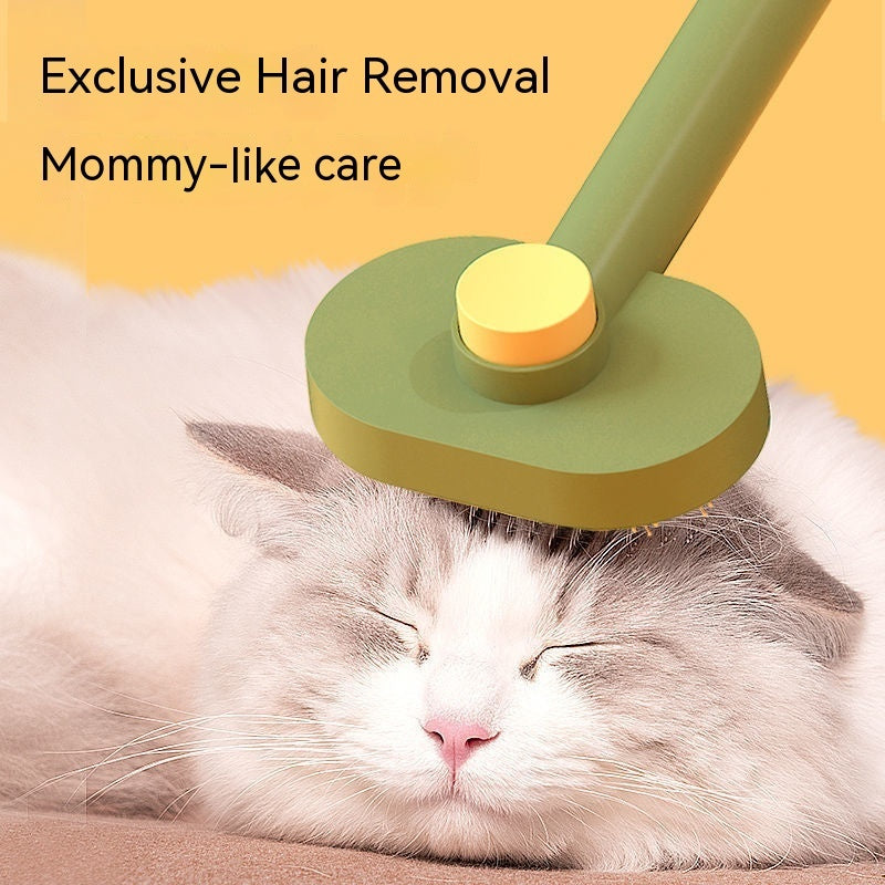 Cat Hair Floating Comb Brush – Pet Grooming & Massage Tool for Cats and Dogs