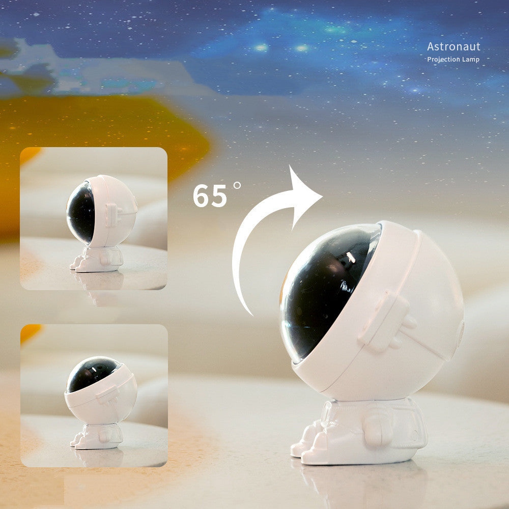 Astronaut Galaxy Star Projector Lamp – Starry Sky Night Light for Kids & Home Decor